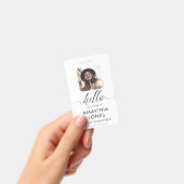 HELLO ID Identification Travel Business Abzeichen  Ausweis (Handheld)