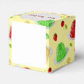 Hello Jello on Yellow - Box Geschenkschachtel (Rückseite)