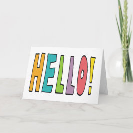 Hello! Karte