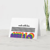 HELLO KARTE (Rückseite)