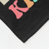 Hello Kindergarten Byck To School Groovy Teacher S Fleecedecke (Ecke)