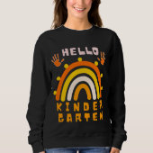 HELLO KINDERGARTEN - COOLER RAINBOW SWEATSHIRT (Vorderseite)