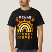 HELLO KINDERGARTEN - COOLER RAINBOW T-Shirt (Vorderseite)