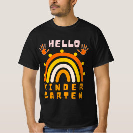 HELLO KINDERGARTEN - COOLER RAINBOW T-Shirt