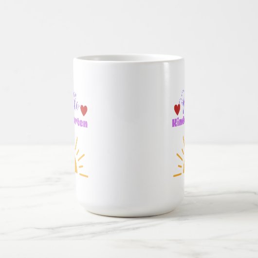 Hello Kindergarten - Fun Teacher Coffee Tasse (Mittel)