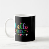 Hello Kindergarten Leopard Gefärbte Krawatte Penci Kaffeetasse (Links)
