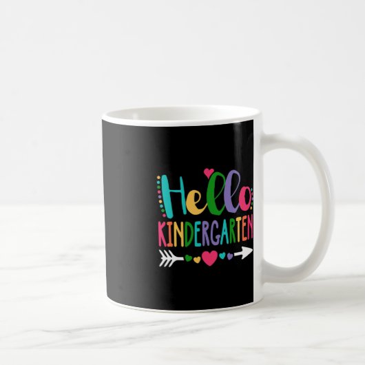 Hello Kindergarten Leopard Gefärbte Krawatte Penci Kaffeetasse (Rechts)