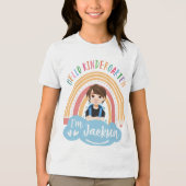 Hello Kindergarten - Personalized Shirt For Boy (Vorderseite)