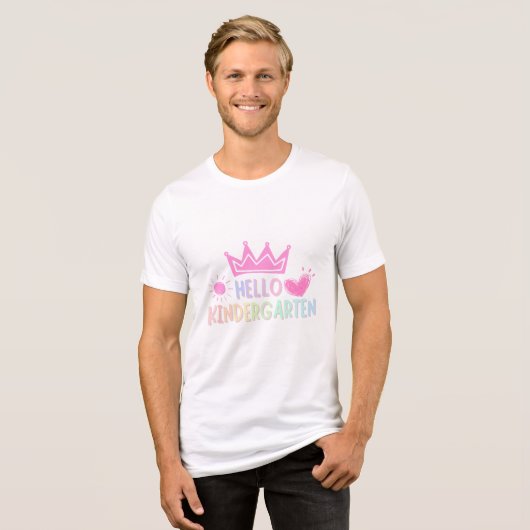 Hello Kindergarten Shirt (Vorderseite voll)