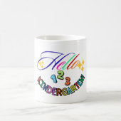 Hello Kindergarten Teacher Mug,Back to School gift Kaffeetasse (Mittel)