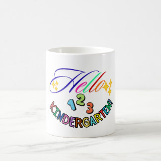 Hello Kindergarten Teacher Mug,Back to School gift Kaffeetasse