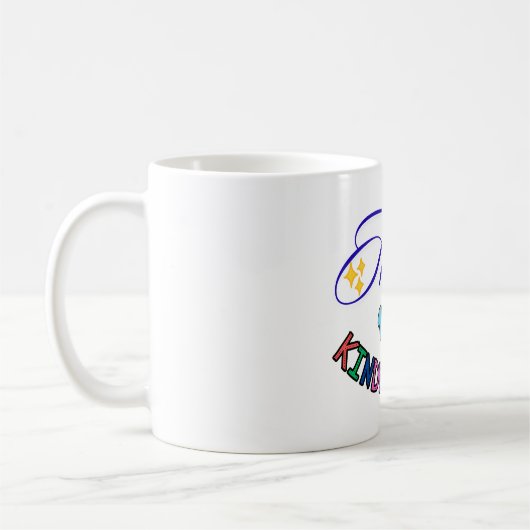 Hello Kindergarten Teacher Mug,Back to School gift Kaffeetasse (Links)