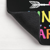 Hello Kindergarten Team Kinder Byck To School Teac Mousepad (Ecke)