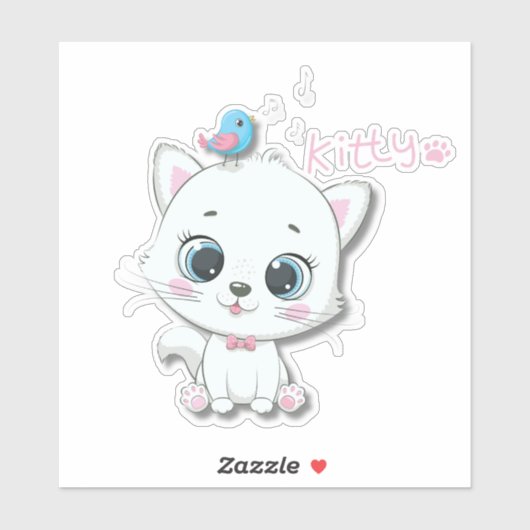 Hello Kitty Aufkleber (Blatt)