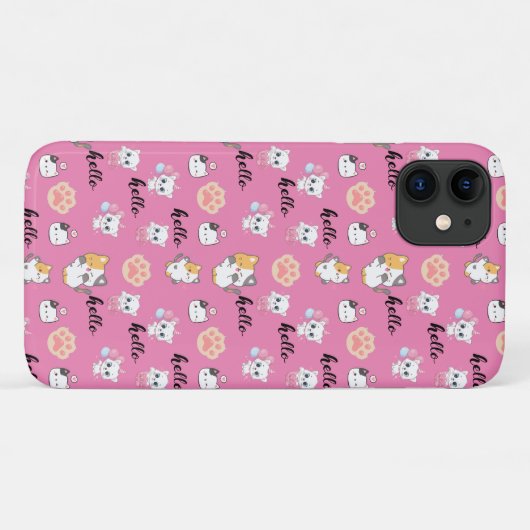Hello Kitty Case-Mate iPhone Hülle (Rückseite (Horizontal))