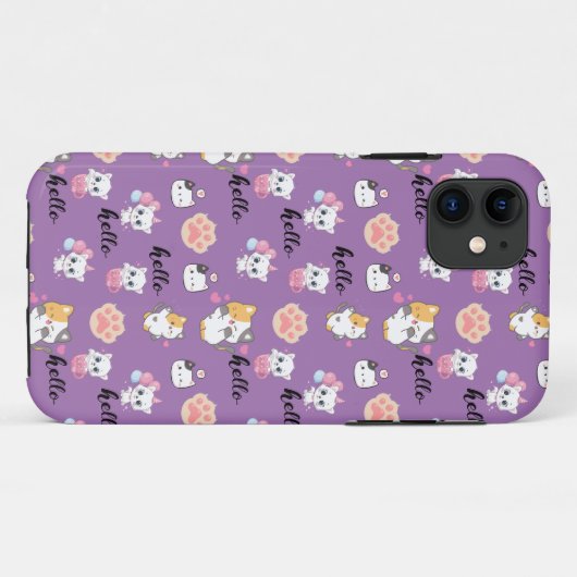 Hello Kitty Case-Mate iPhone Hülle (Rückseite (Horizontal))