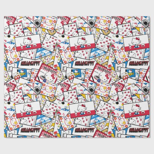 Hello Kitty Geschenkpapier (Flach)
