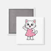 Hello Kitty Magnet (Vorderseite/Rückseite)