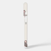 Hello Kitty Minimalistisch - Handy Case (Rückseite / Links)