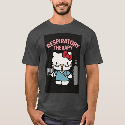 HELLO KITTY RESPIRATORY T-Shirt (Vorderseite)