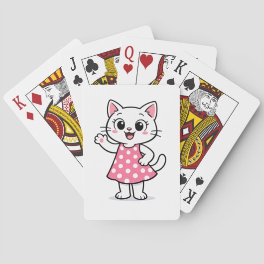 Hello Kitty Spielkarten (Rückseite)