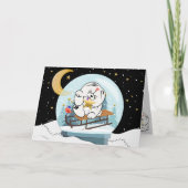 HELLO KOKORO Chow Hundeurlaub Karte (Vorderseite)