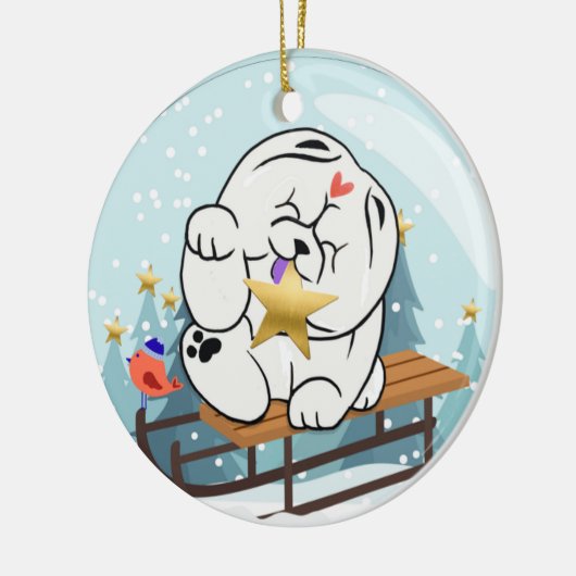 HELLO KOKORO Chow Ornament (Links)