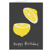 Hello Lemon modern yellow Frucht (Vorne)