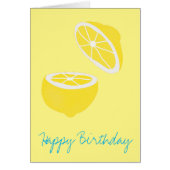 Hello Lemon modern yellow Frucht (Vorne)