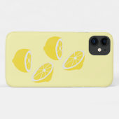 Hello Lemon modern yellow Frucht Case-Mate iPhone Hülle (Rückseite (Horizontal))