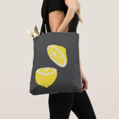 Hello Lemon modern yellow Frucht Tasche (Von Nahem)