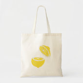 Hello Lemon modern yellow Frucht Tragetasche (Vorne)