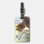 Hello Little Bird Gepäckanhänger (Vorderseite vertikal)