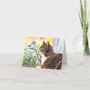 Hello Little Bird Karte