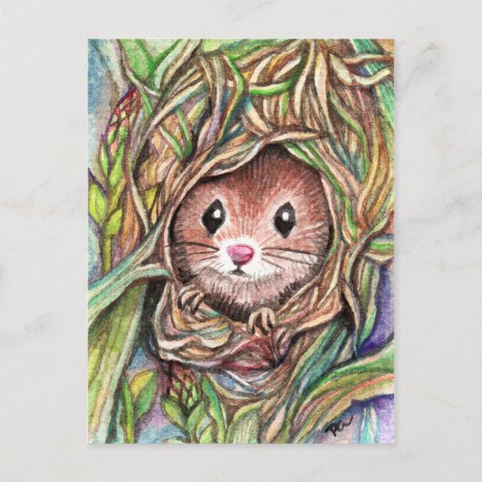 Hello Little Friend Postkarte (Vorderseite)