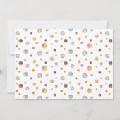 Hello Little One Elegantes Script Foto Birth Ankündigung (Rückseite)