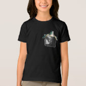Hello Little Turtle Tri-Blend Shirt (Vorderseite)