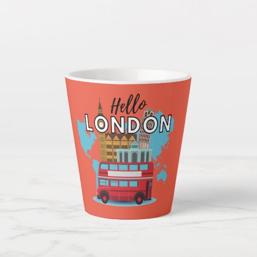 Hello London Milchtasse (Vorderseite)