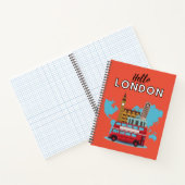 Hello London Notebook Notizblock (Innenseite)