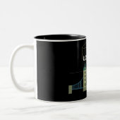 Hello London Zwei-Tone-Kaffee-Tasse Zweifarbige Tasse (Links)