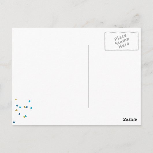 Hello Lovely Postcard Postkarte (Rückseite)