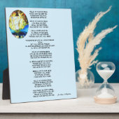 HELLO MEIN NAME IST JESUS-Gedicht Fotoplatte (Seite)