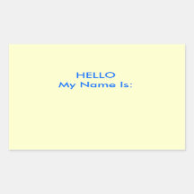 HELLO Mein Name ist: