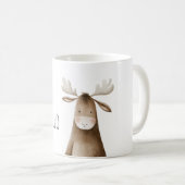 Hello Moose Kaffeetasse (VorderseiteRechts)