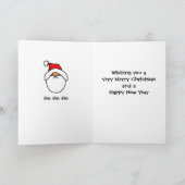 Hello Mr Santa Feiertagskarte (Innenseite)