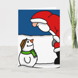 Hello Mr Santa Feiertagskarte