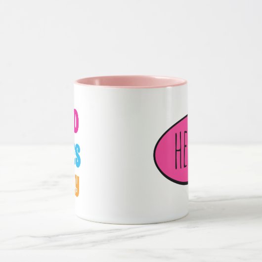Hello Mug  Tasse (Zentrum)