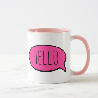 Hello Mug Tasse
