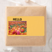 HELLO name tag Labels Tulip Blume Konferenzen (Insitu)