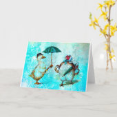 HELLO NEIGHBOR KARTE (Gelbe Blume)